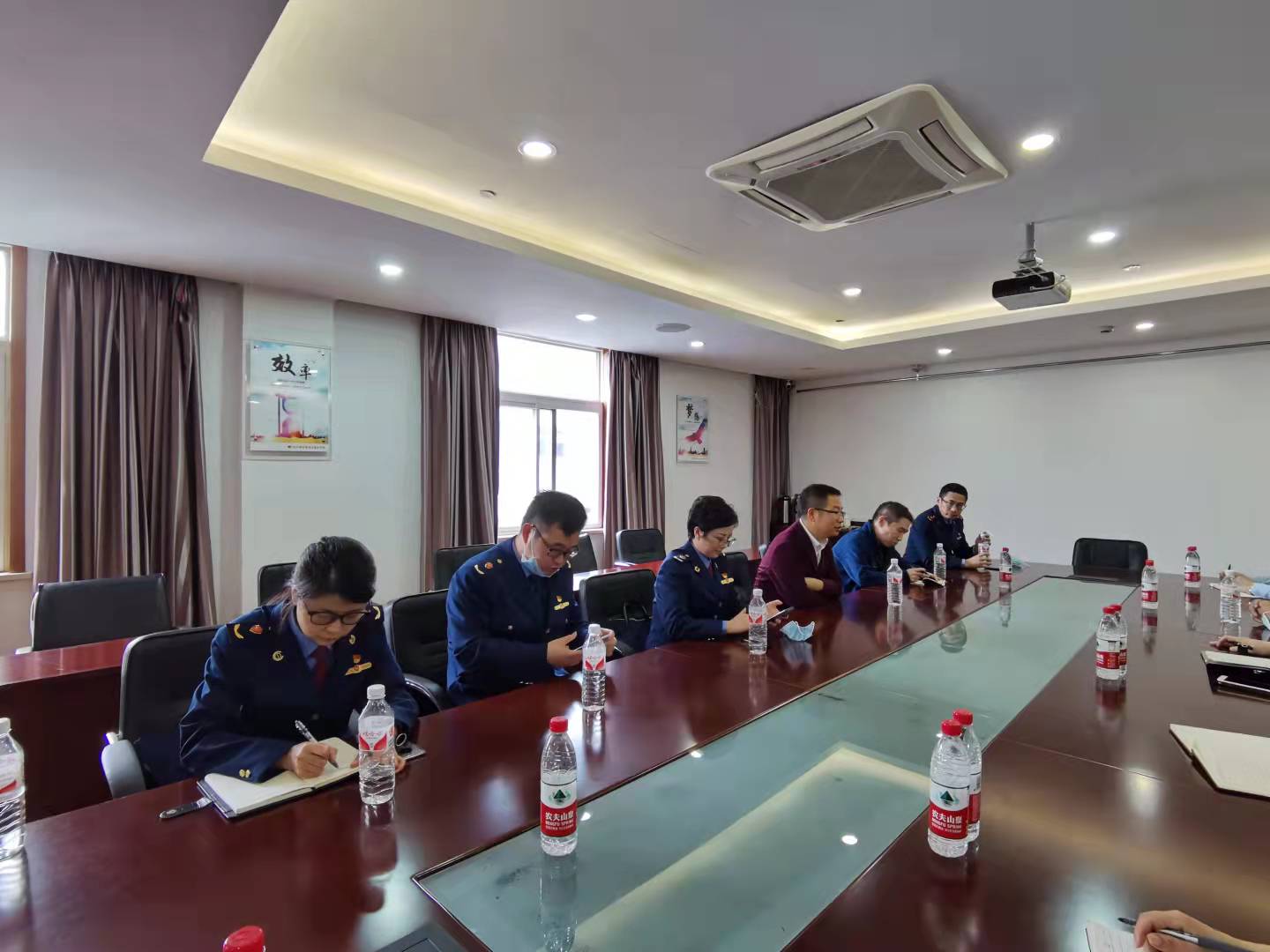 杭州市市场监管局莅临钱江商城 视察指导知识产权保护工作
